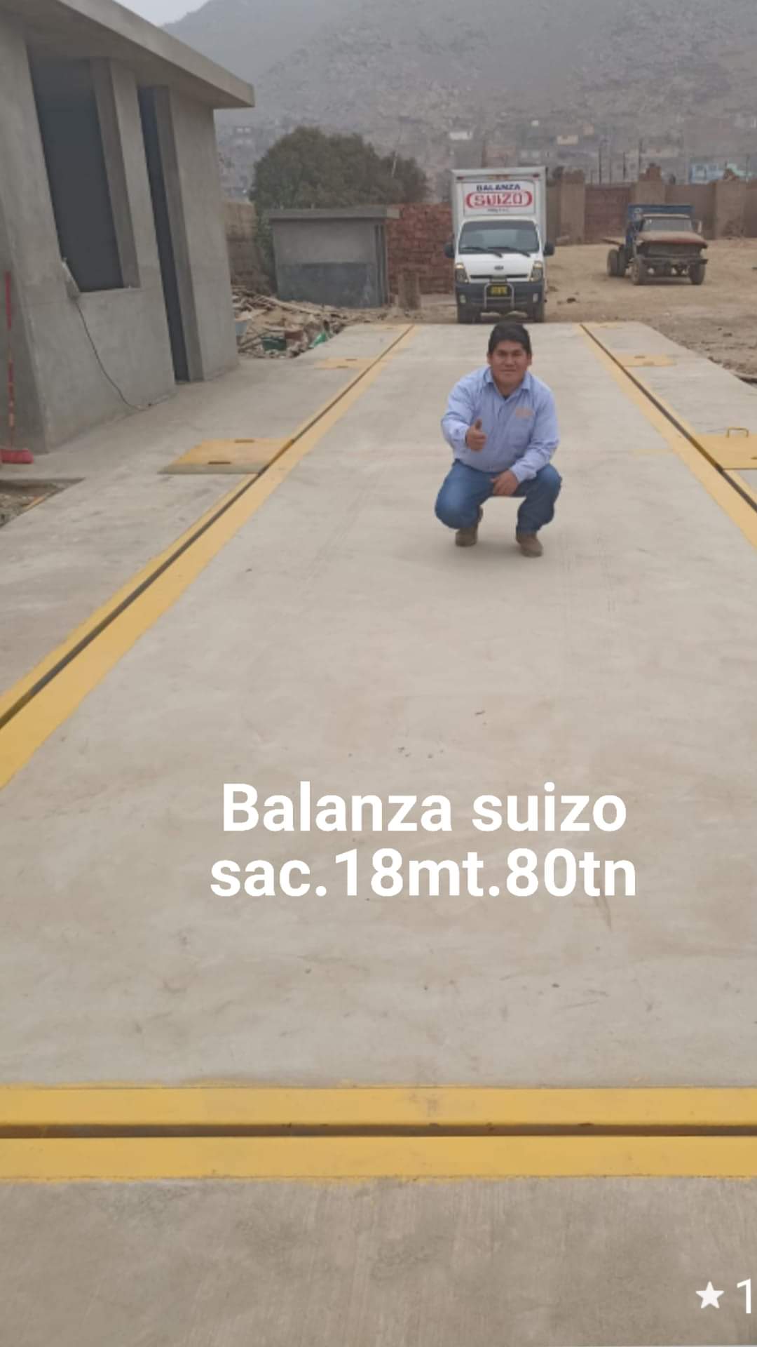 Balanzas Camionera 18mts