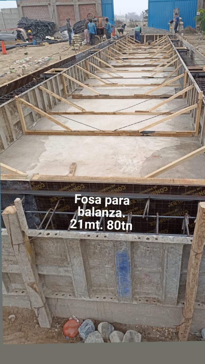 Balanzas Camionera 21mts