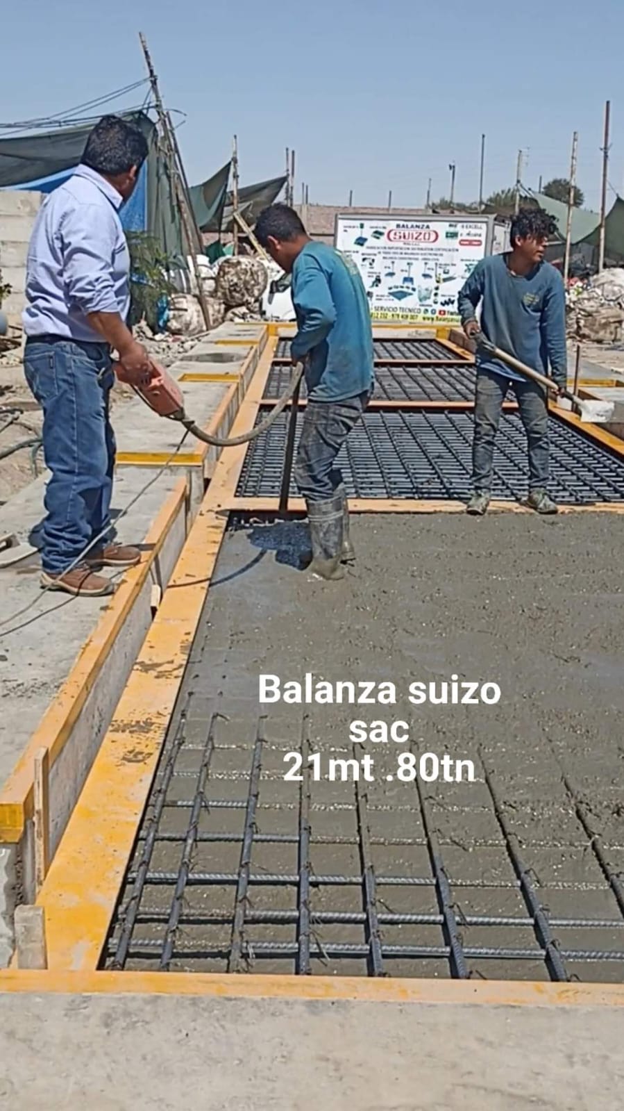 Balanzas Camionera 21mts