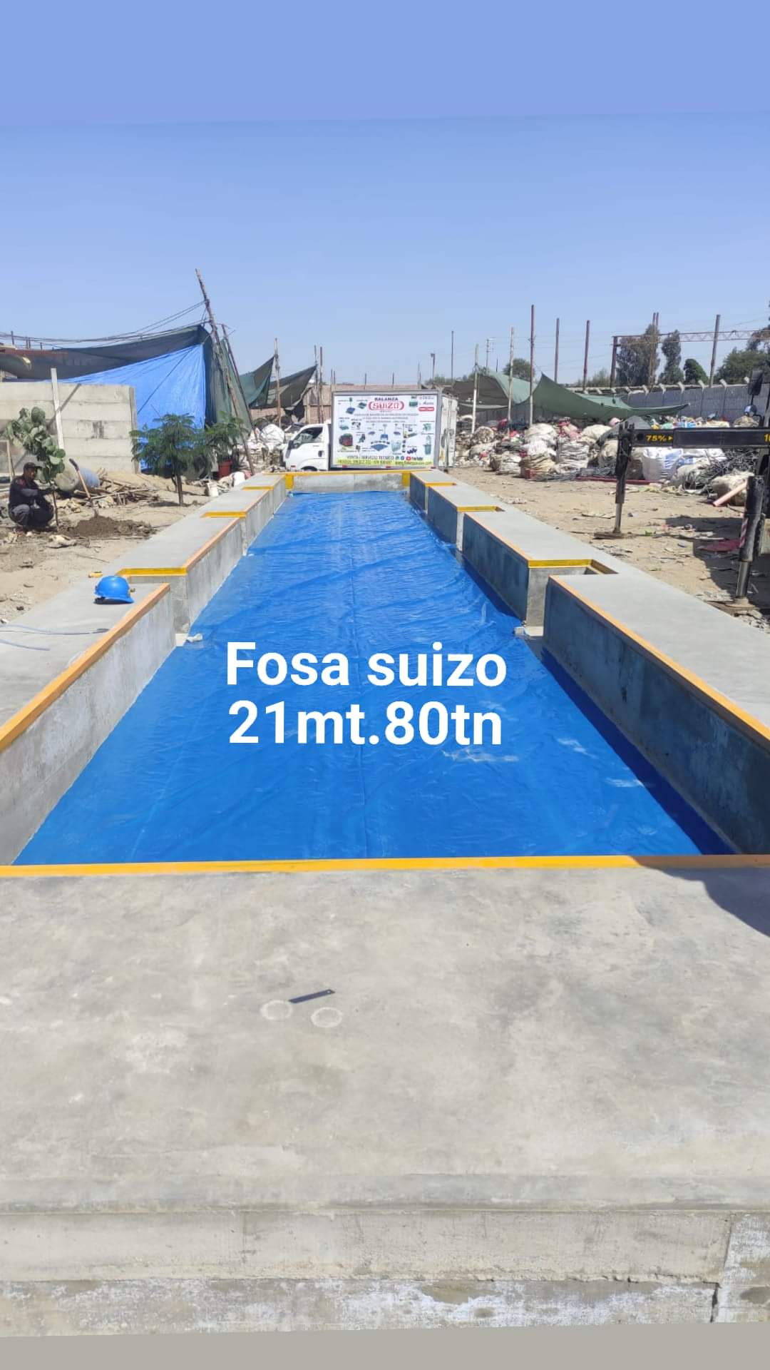 Balanzas Camionera 21mts