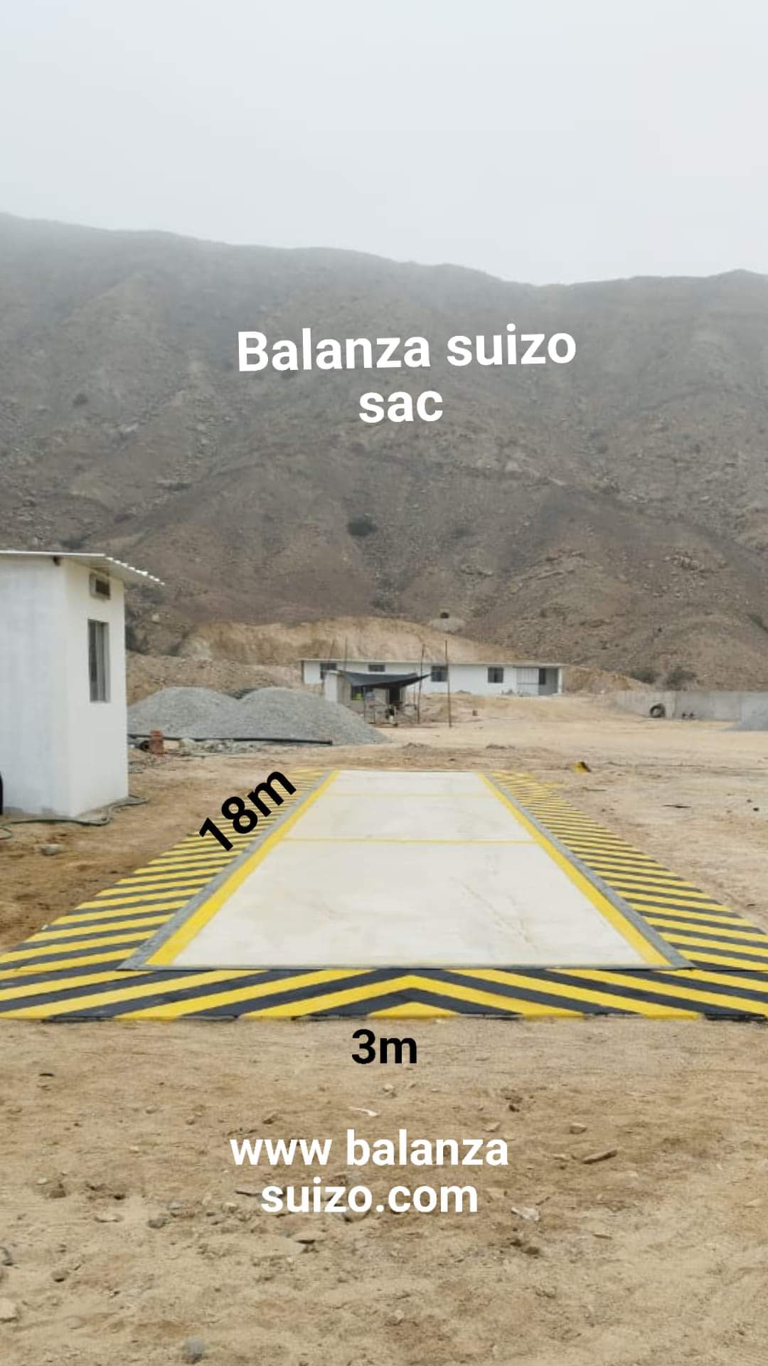 Balanzas Camionera 18mts